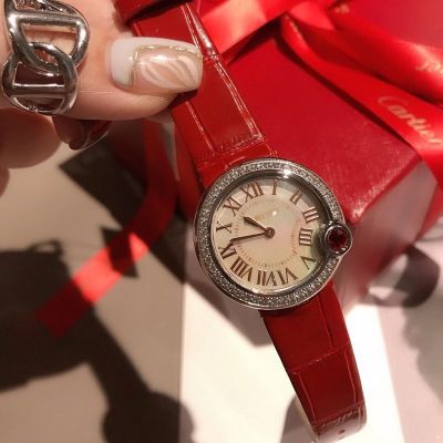 TW Factory Cartier 316L Steel Imported Quartz Movement 30MM Lady Watch